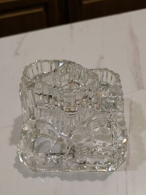 PartyLite Lead Crystal Candle Holder